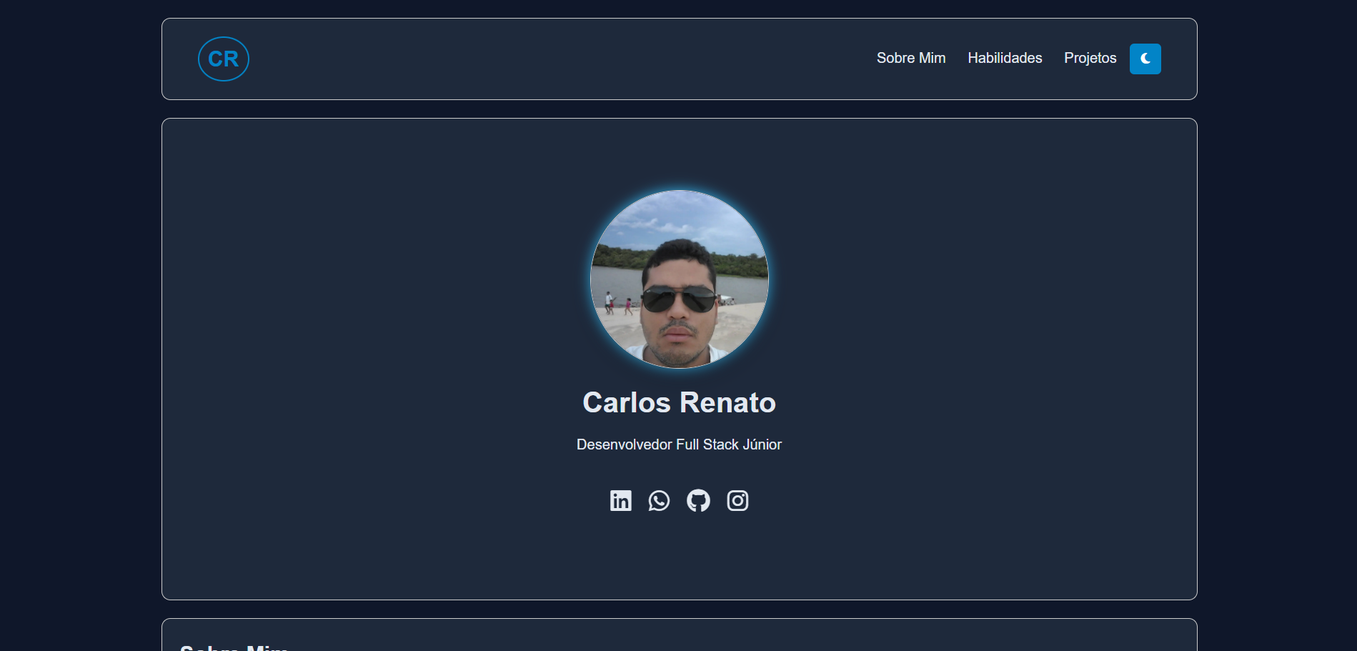 Carlos Renato | Desenvolvedor Full Stack Júnior